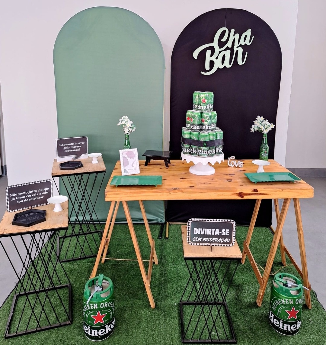 Kit Chá Bar Heineken (Cozinha, Despedida de Solteiro) - feste_se_peguemonte