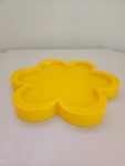 Bandeja Floratta 25Cm Amarelo  - imagem 1