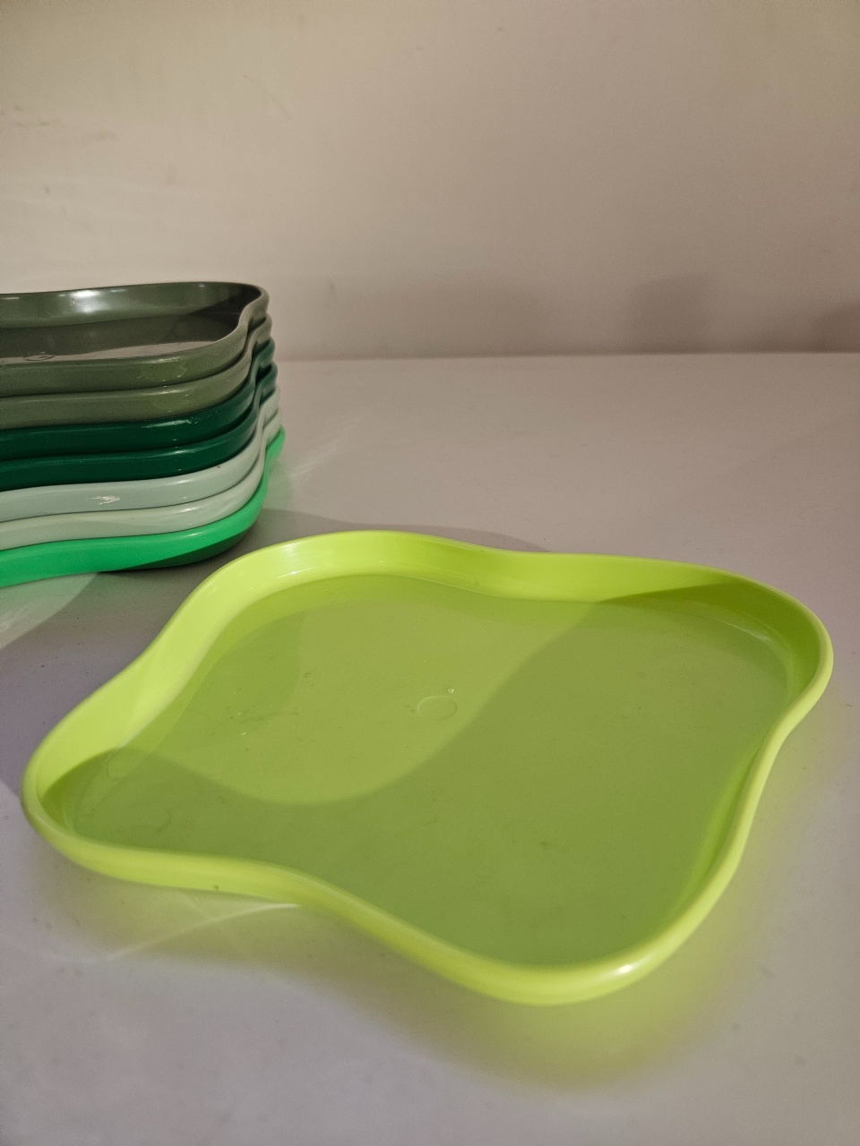 Bandeja Orgânica 180 (Maça) Verde Lima  - feste_se_peguemonte