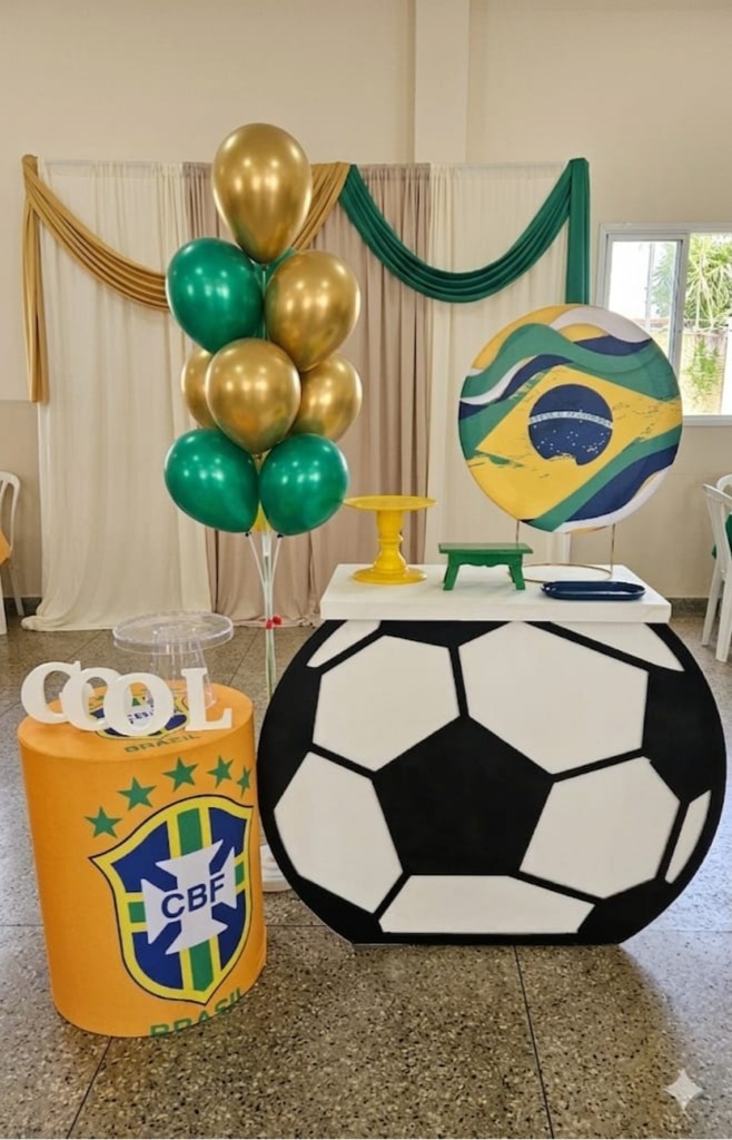 Mini Kit Especial Cbf Brasil (Copa Do Mundo) - feste_se_peguemonte