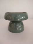 Boleira Cogumelo Borda Larga Verde Musgo 13X12   - imagem 1