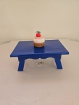 Mesa Para Doces 20X14X8 Azul Escuro - imagem 2