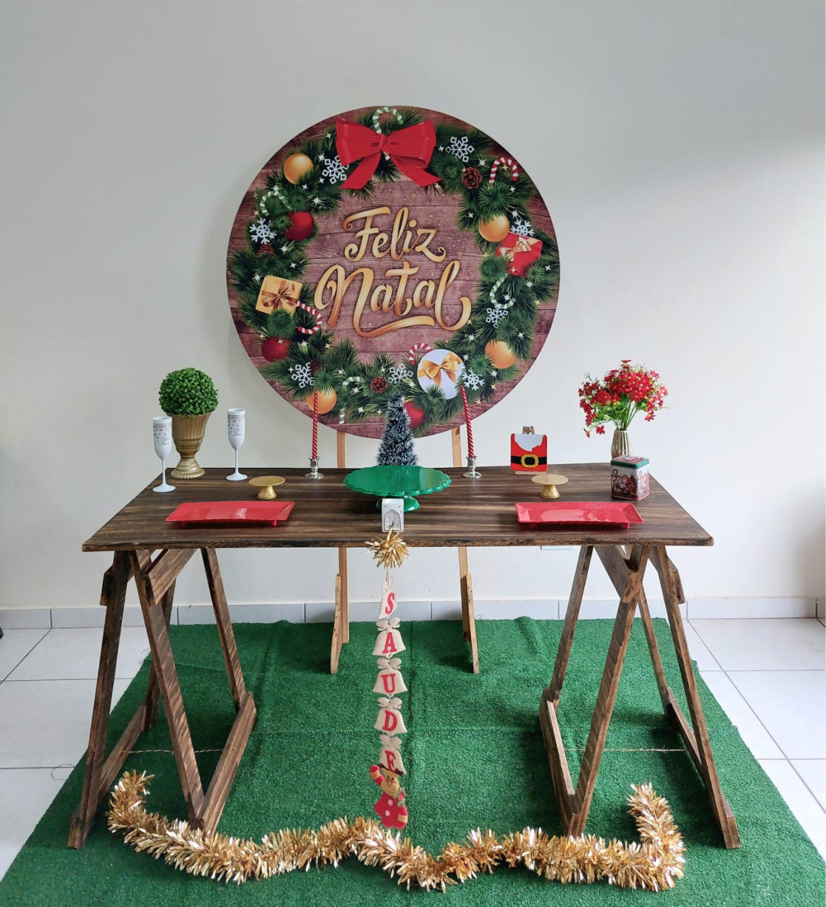 Kit Feliz Natal Rústico  - feste_se_peguemonte