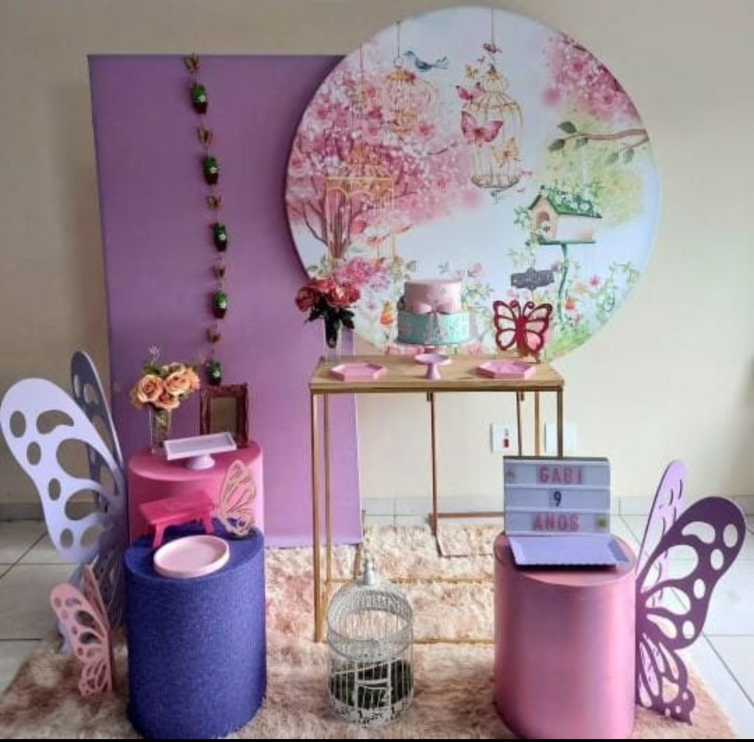Kit Jardim Encantado Com Borboletas - feste_se_peguemonte