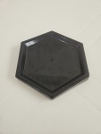 Bandeja Sextavada 17Cm Preto  - imagem 1