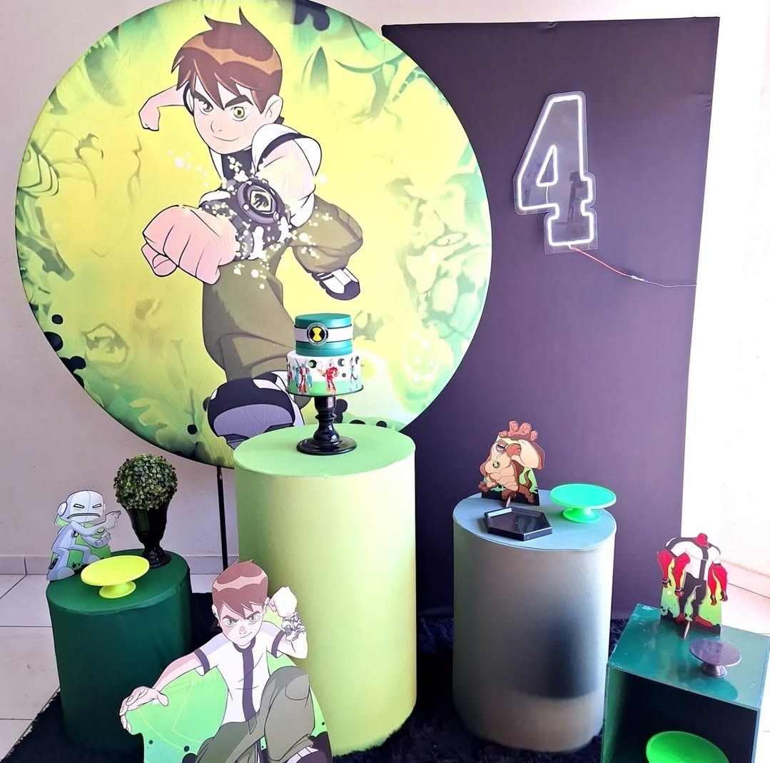 Kit Ben 10 - feste_se_peguemonte