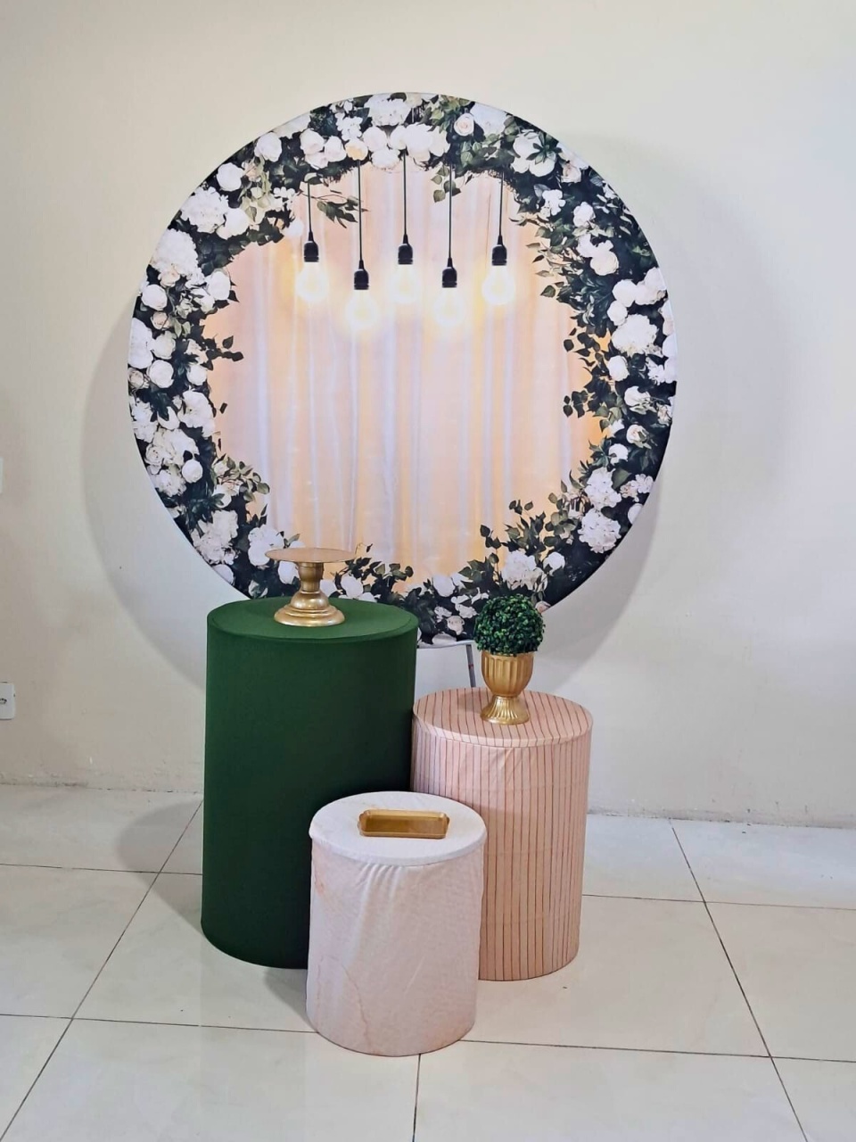 Kit Luzes E Flores - Básico - comdecoracaofestas