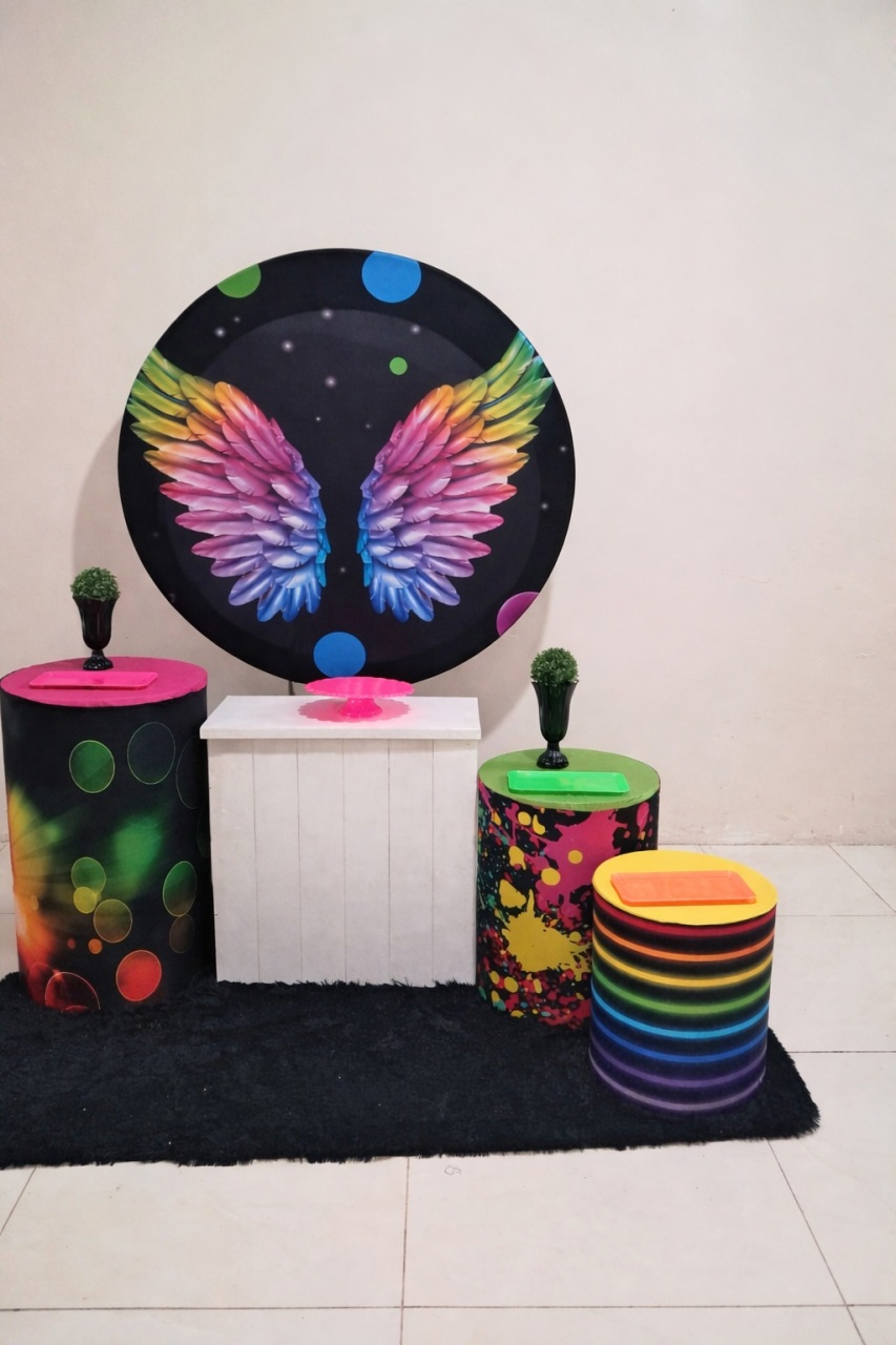 Kit Borboleta Neon - Essencial - comdecoracaofestas