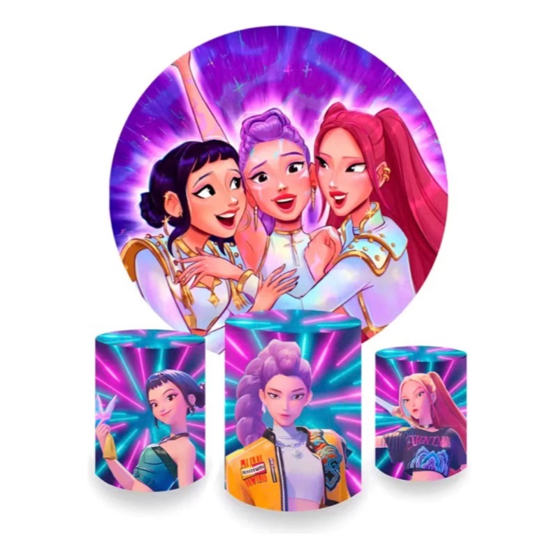 Kit Gueirreiras Kpop - Essencial - comdecoracaofestas