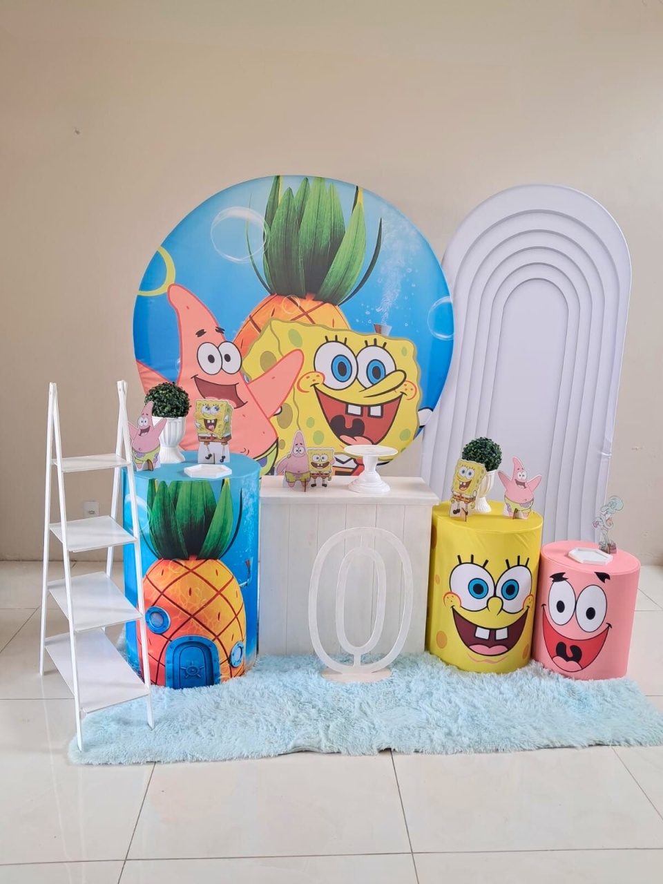 Kit Bob Esponja - Luxo - comdecoracaofestas