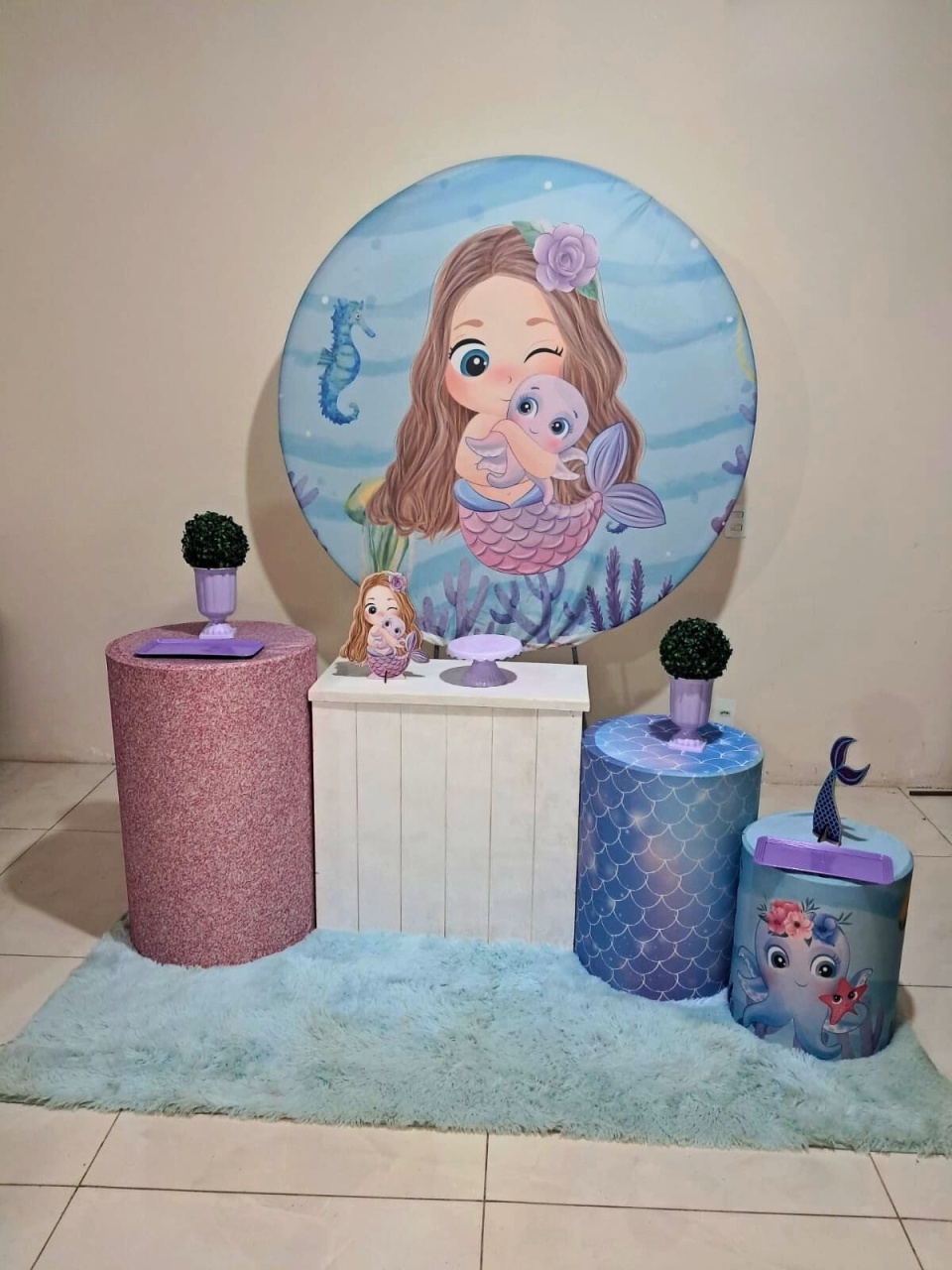 Kit Sereia - Essencial - comdecoracaofestas