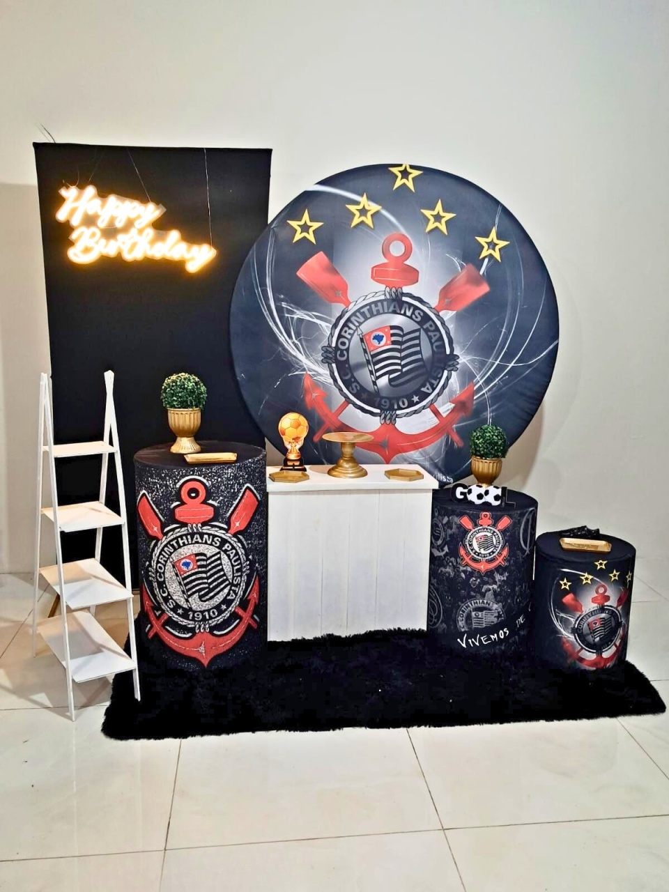 Kit Corinthians  - Luxo - comdecoracaofestas