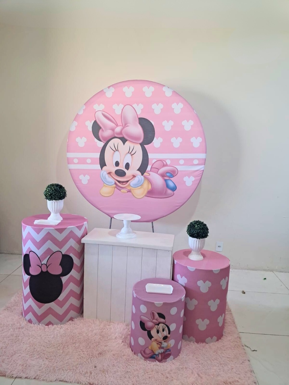 Kit Minie Bebe - Essencial - comdecoracaofestas