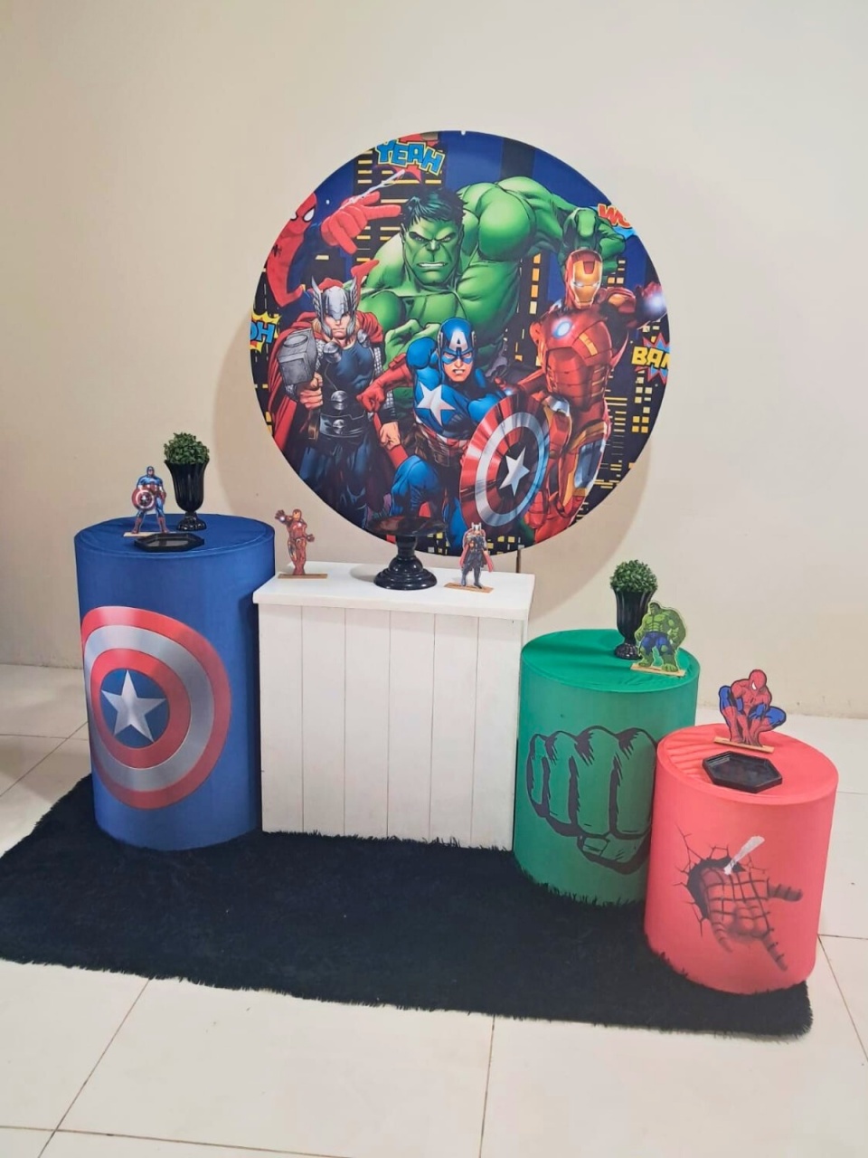Kit Vingadores - Essencial - comdecoracaofestas