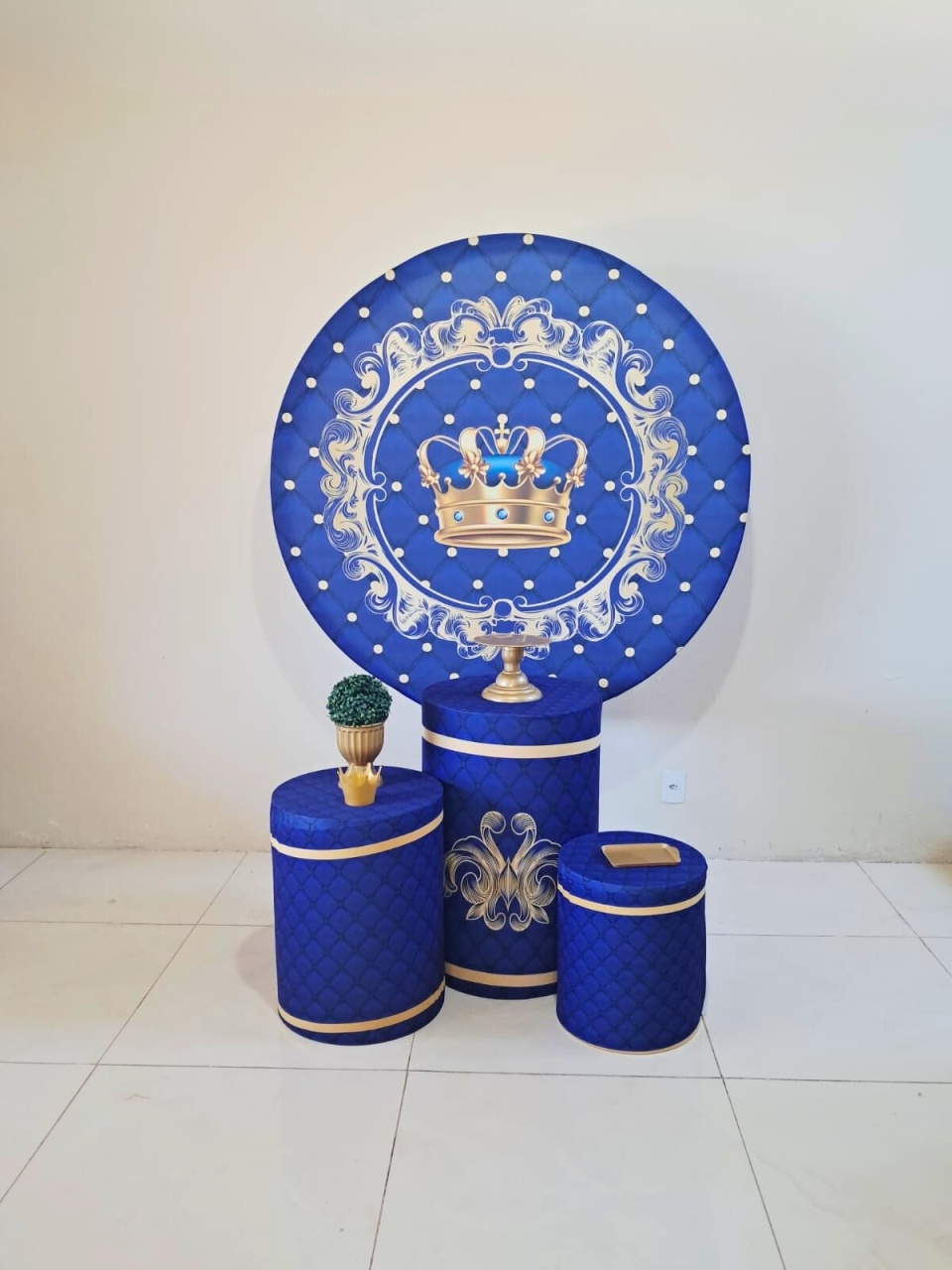 Kit Principe Azul - Básico - comdecoracaofestas