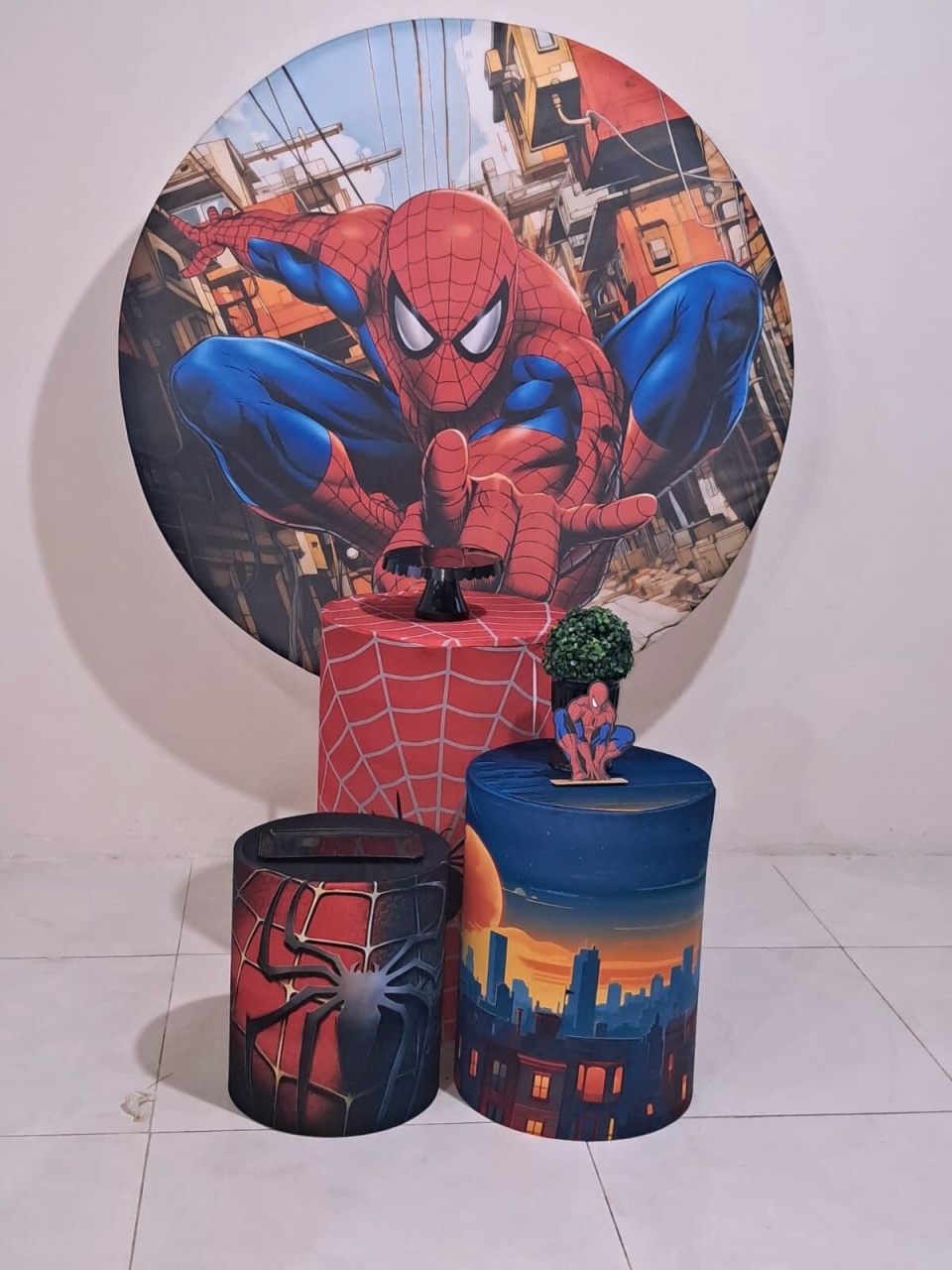 Kit Homem Aranha - Básico - comdecoracaofestas