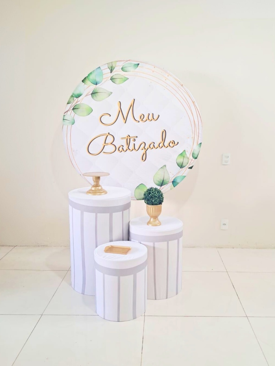 Kit Meu Batizado - Básico - comdecoracaofestas