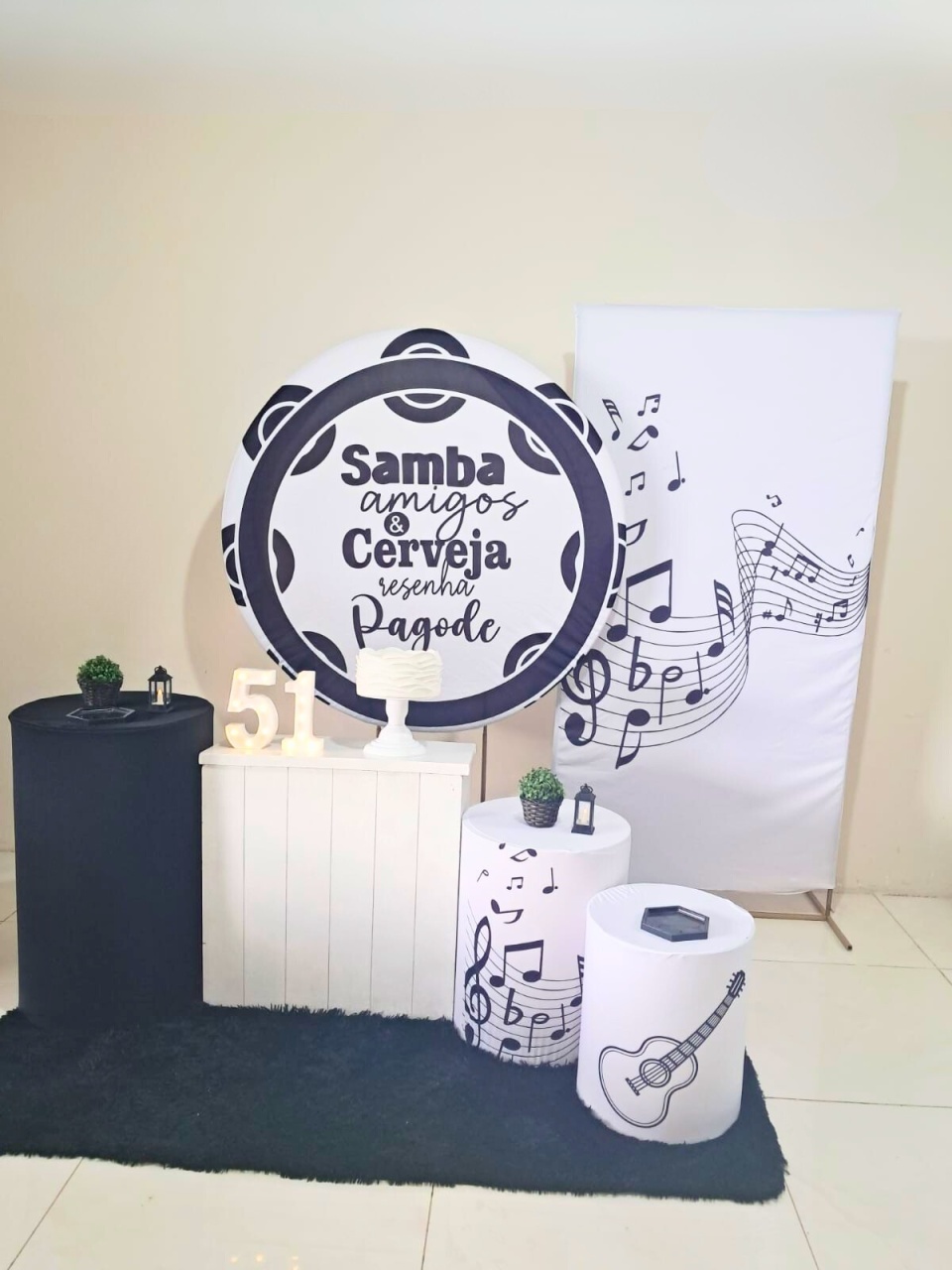 Kit Samba - Luxo - comdecoracaofestas