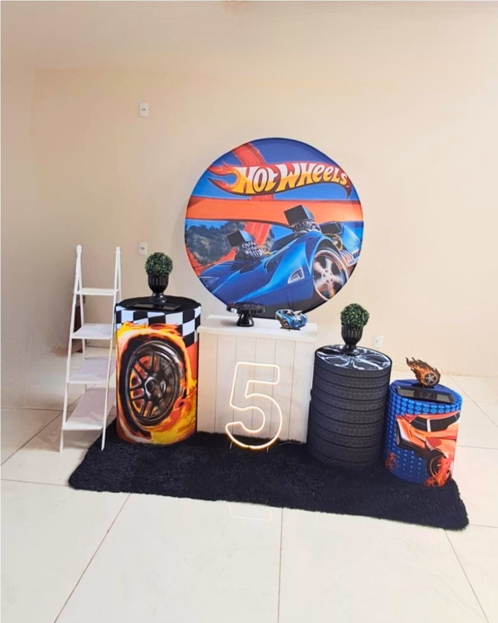 Kit Hotwheels - Luxo - comdecoracaofestas