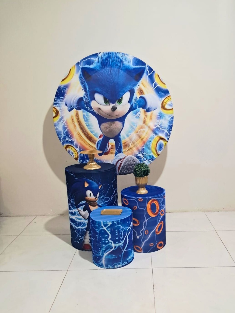 Kit Sonic - Básico - comdecoracaofestas