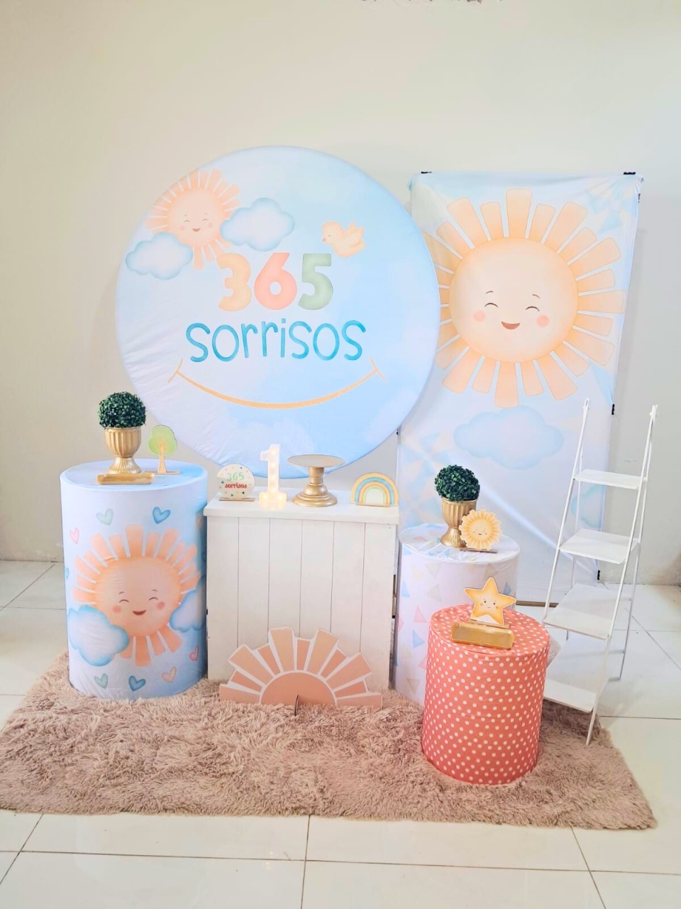 Kit 365 Sorrisos Luxo - comdecoracaofestas