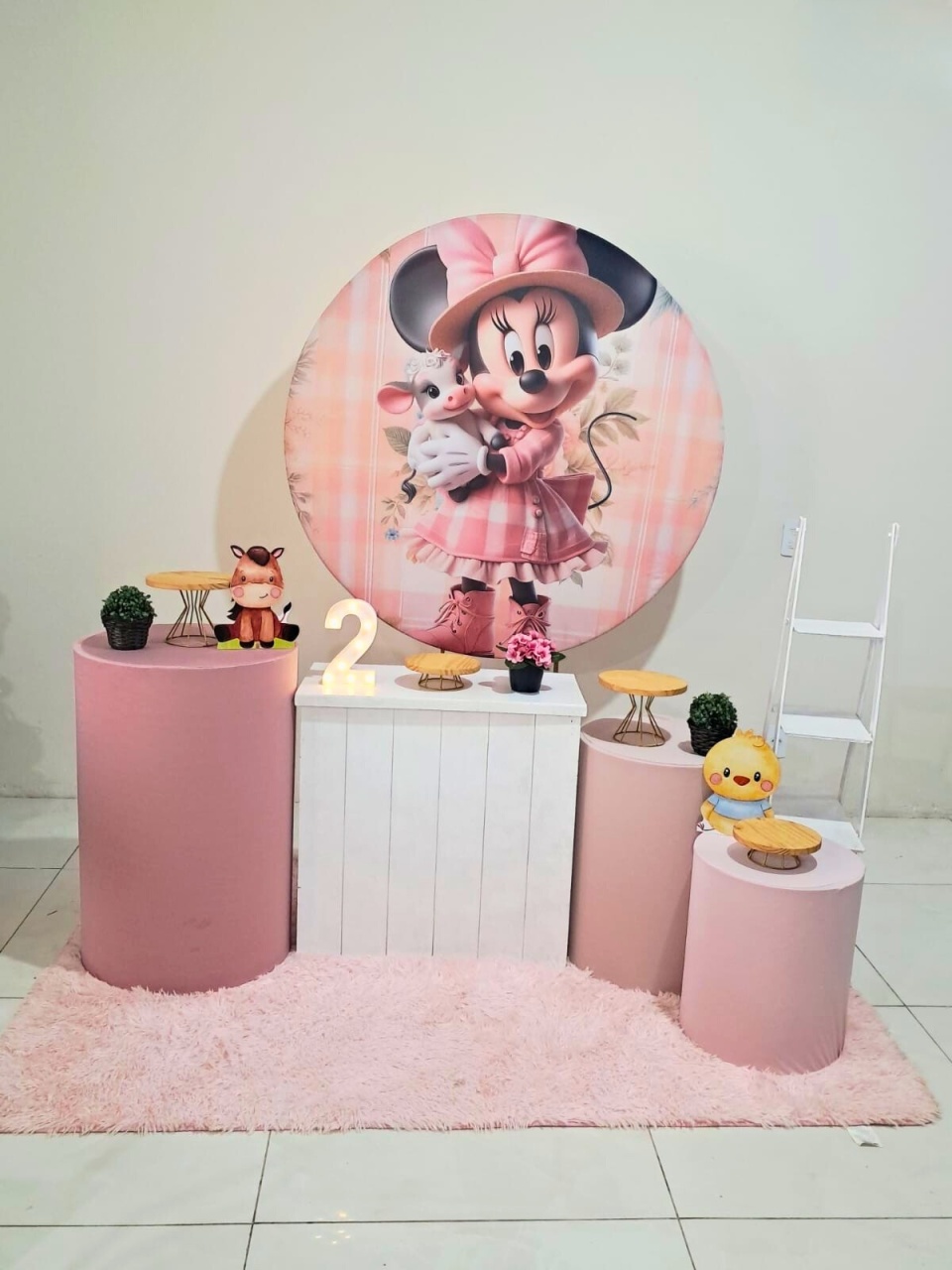 Kit Minie Fazendeira - Luxo - comdecoracaofestas