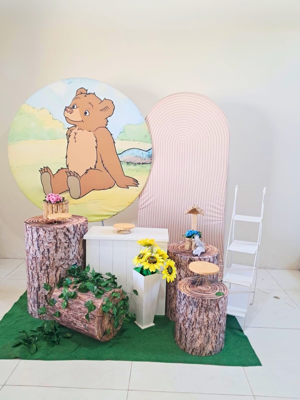 Kit Pequeno Urso - Luxo - comdecoracaofestas