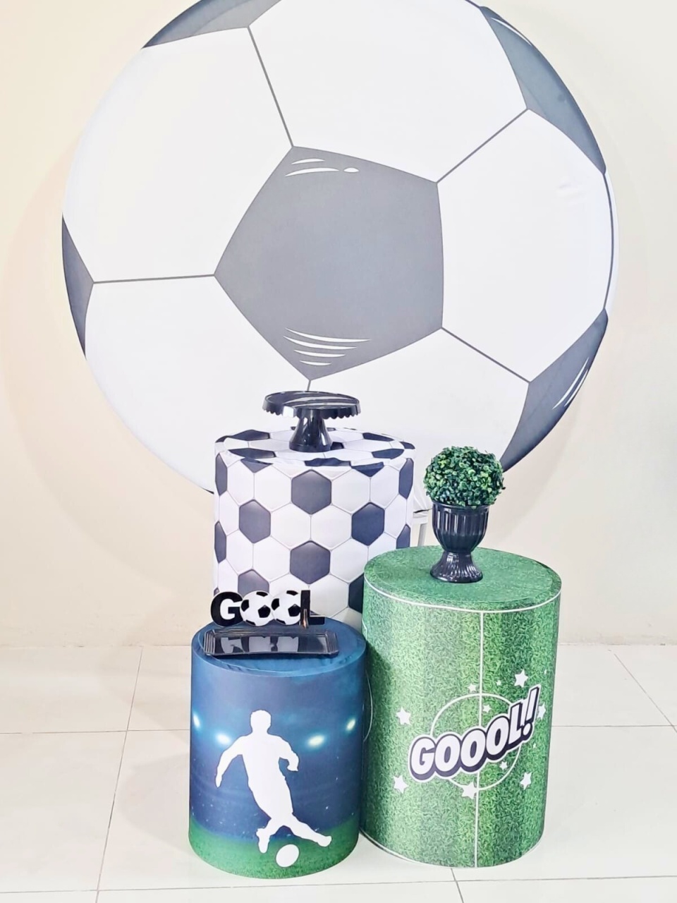 Kit Futebol -  Básico - comdecoracaofestas