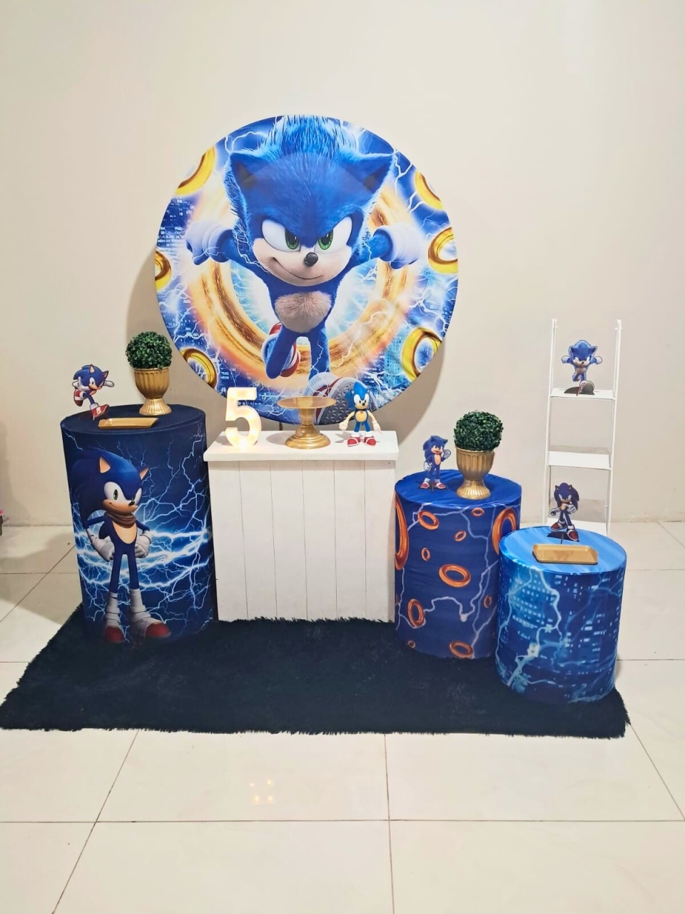 Kit Sonic - Luxo - comdecoracaofestas