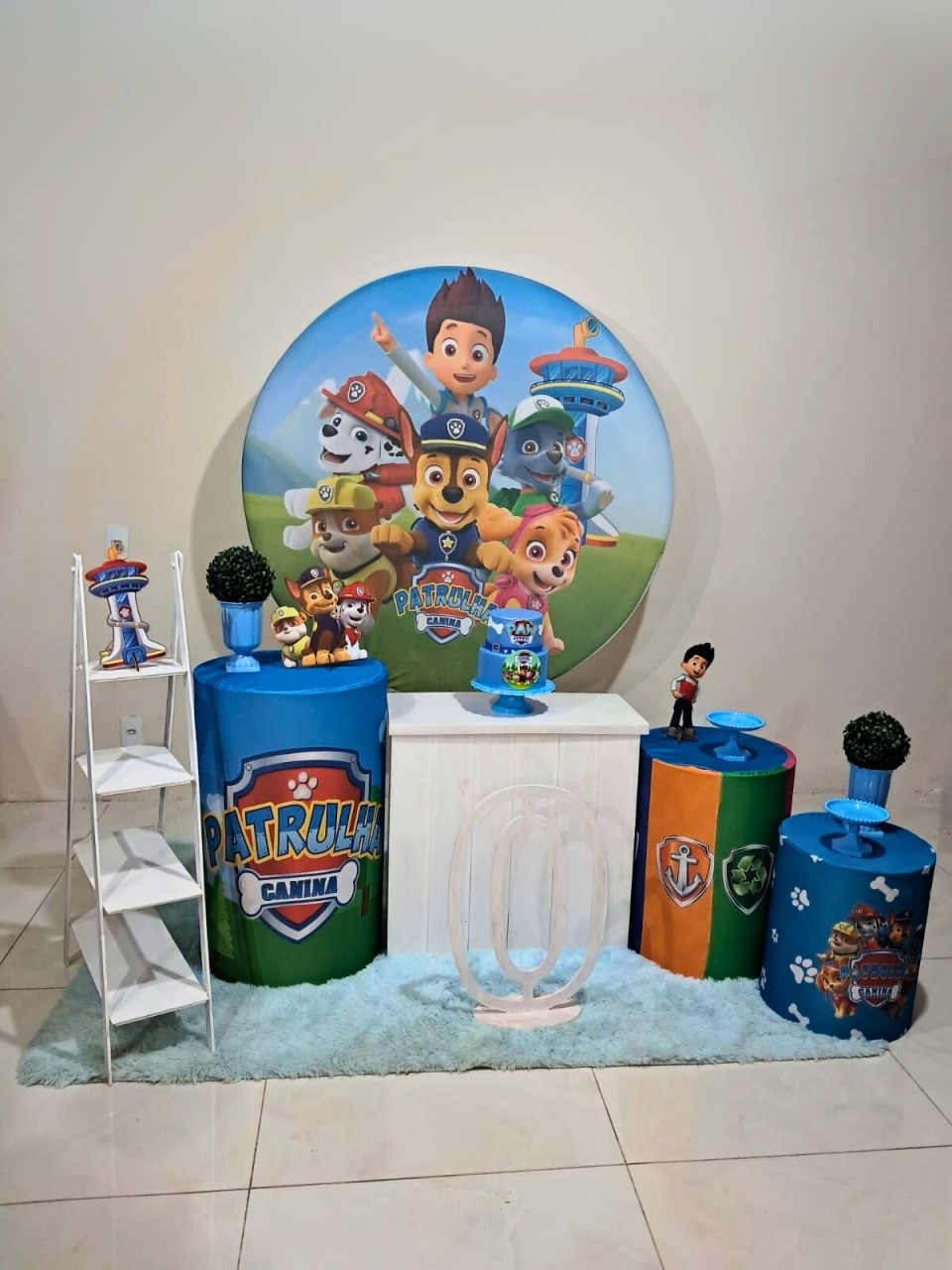 Kit Patrulha Canina - Menino - Luxo  - comdecoracaofestas