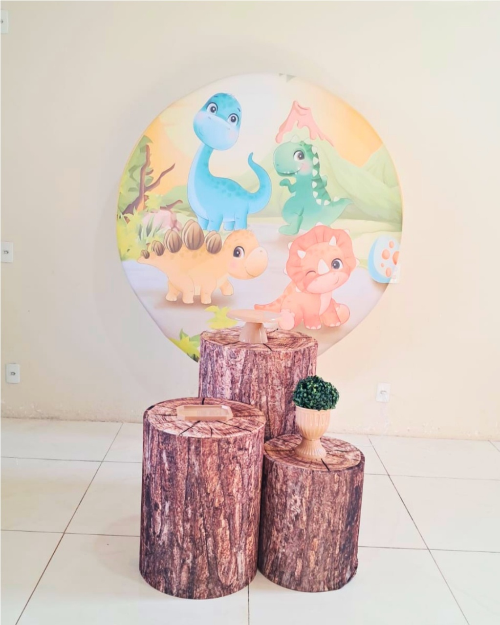 Kit Dino Baby- Básico - comdecoracaofestas