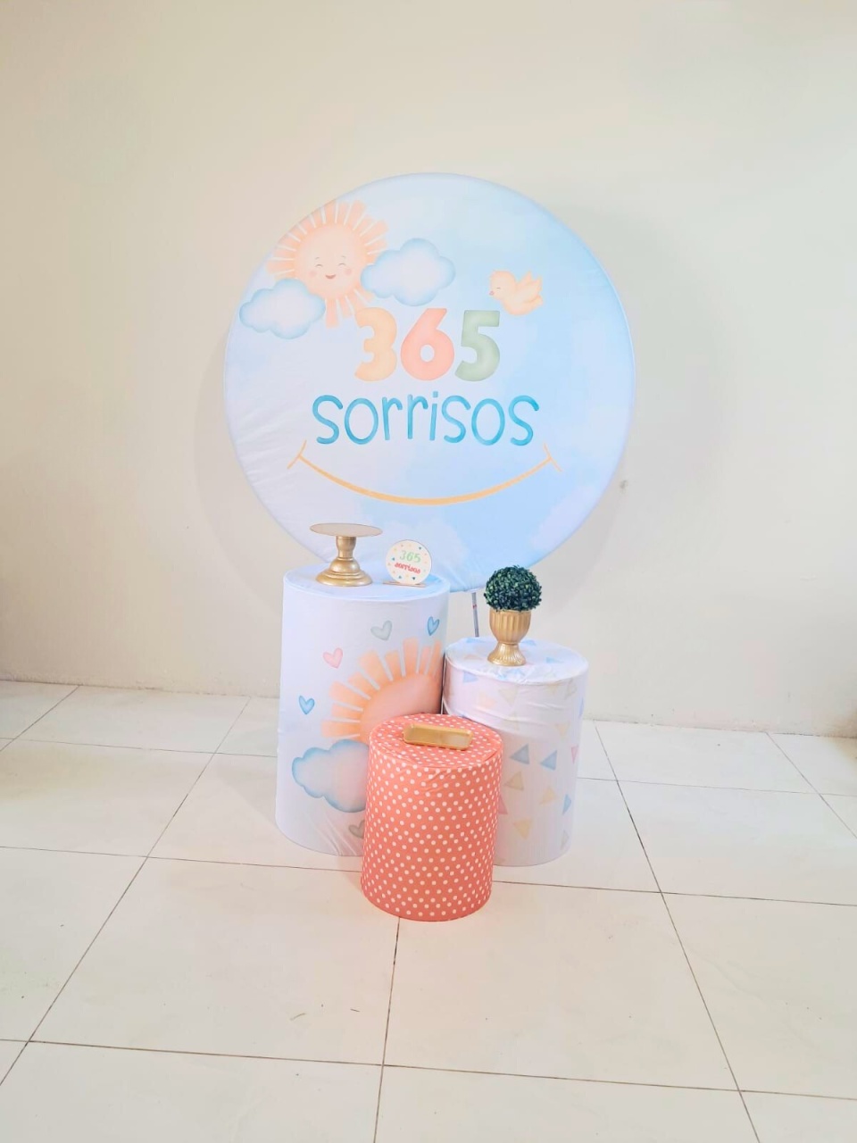 Kit 365 Sorrisos- Básico - comdecoracaofestas