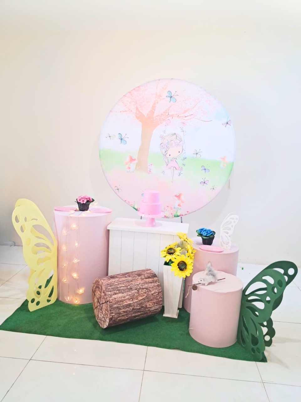 Kit Jardim Encantado Menina- Luxo - comdecoracaofestas