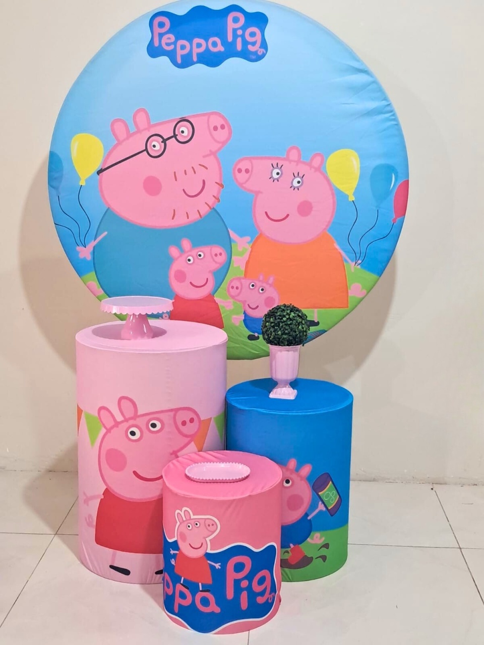 Kit Peppa Pig - Básico - comdecoracaofestas