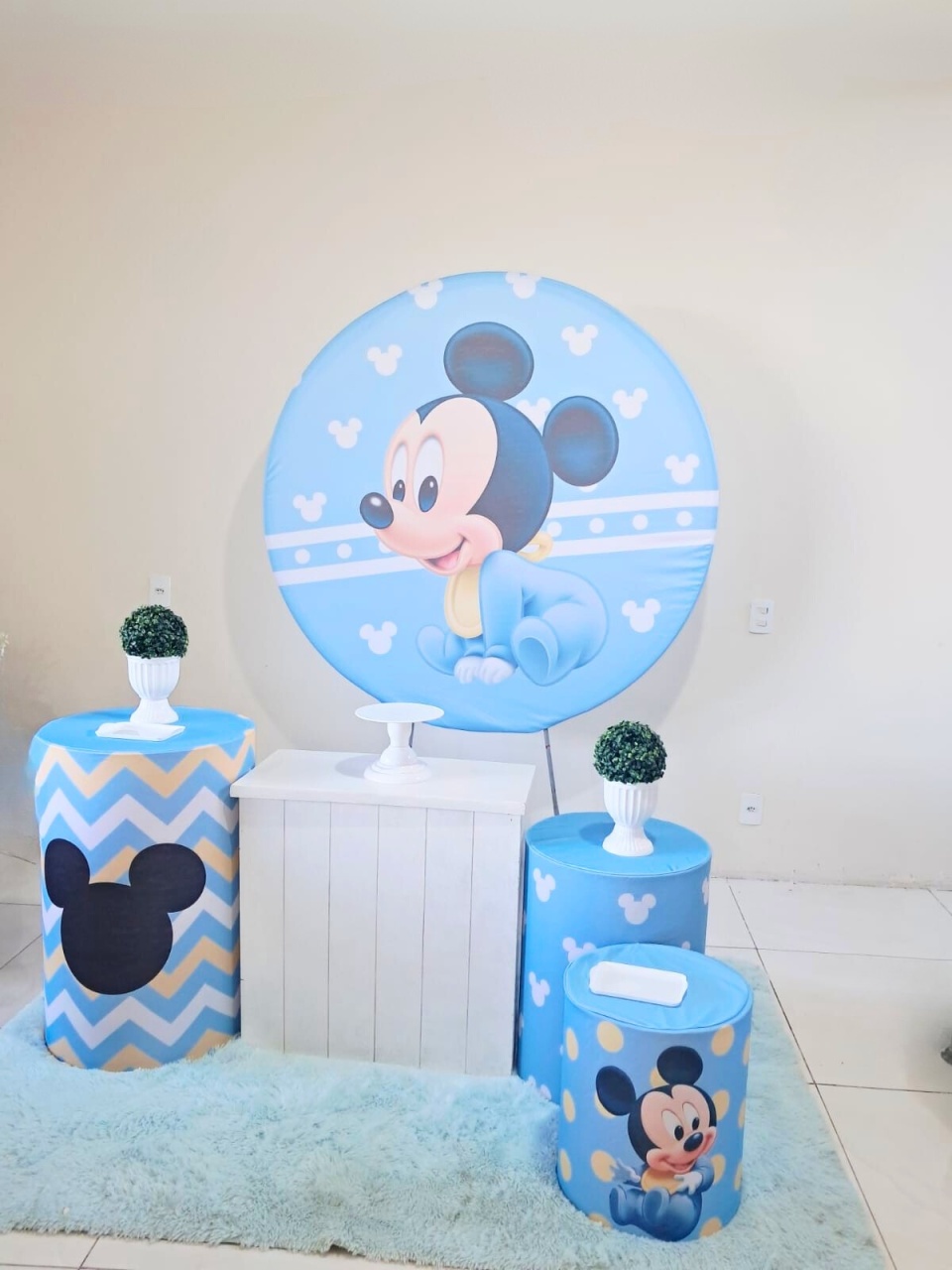 Kit Mickey Bebe - Essencial - comdecoracaofestas
