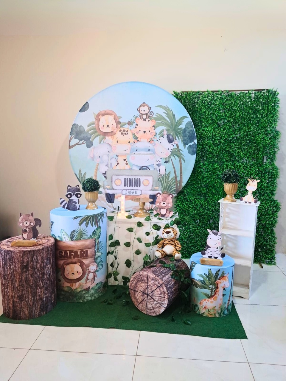 Safari Baby - Luxo - comdecoracaofestas