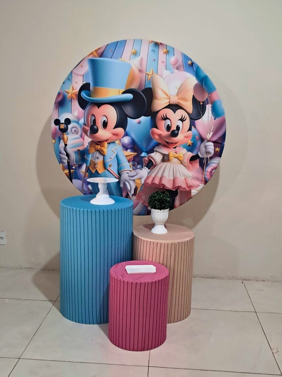 Kit Mickey E Minie - Básico - comdecoracaofestas