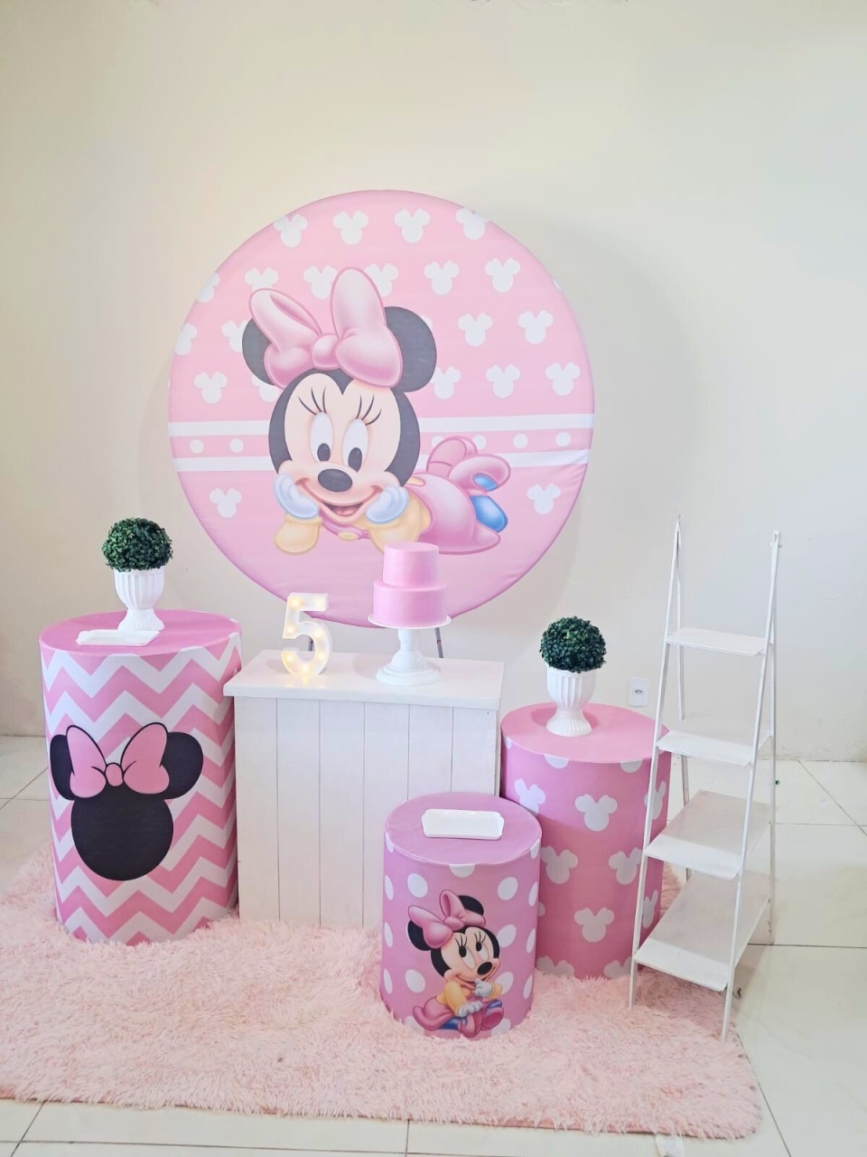 Kit Minie Bebe - Luxo - comdecoracaofestas