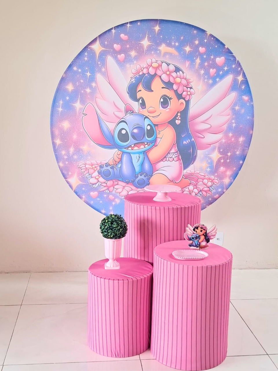 Kit Lilo & Stitch - Básico - comdecoracaofestas