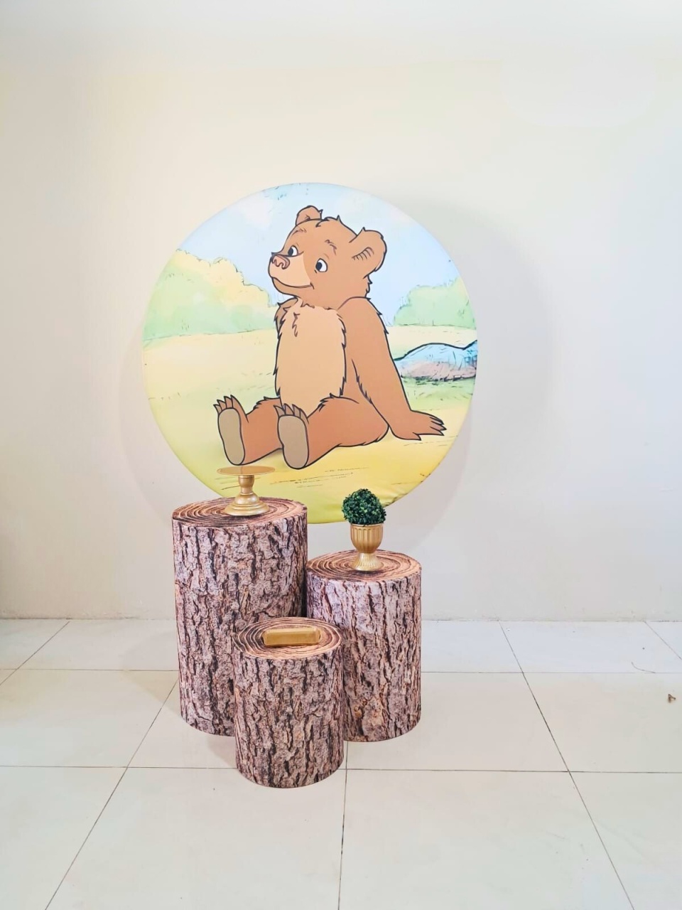 Kit Pequeno Urso - Básico - comdecoracaofestas