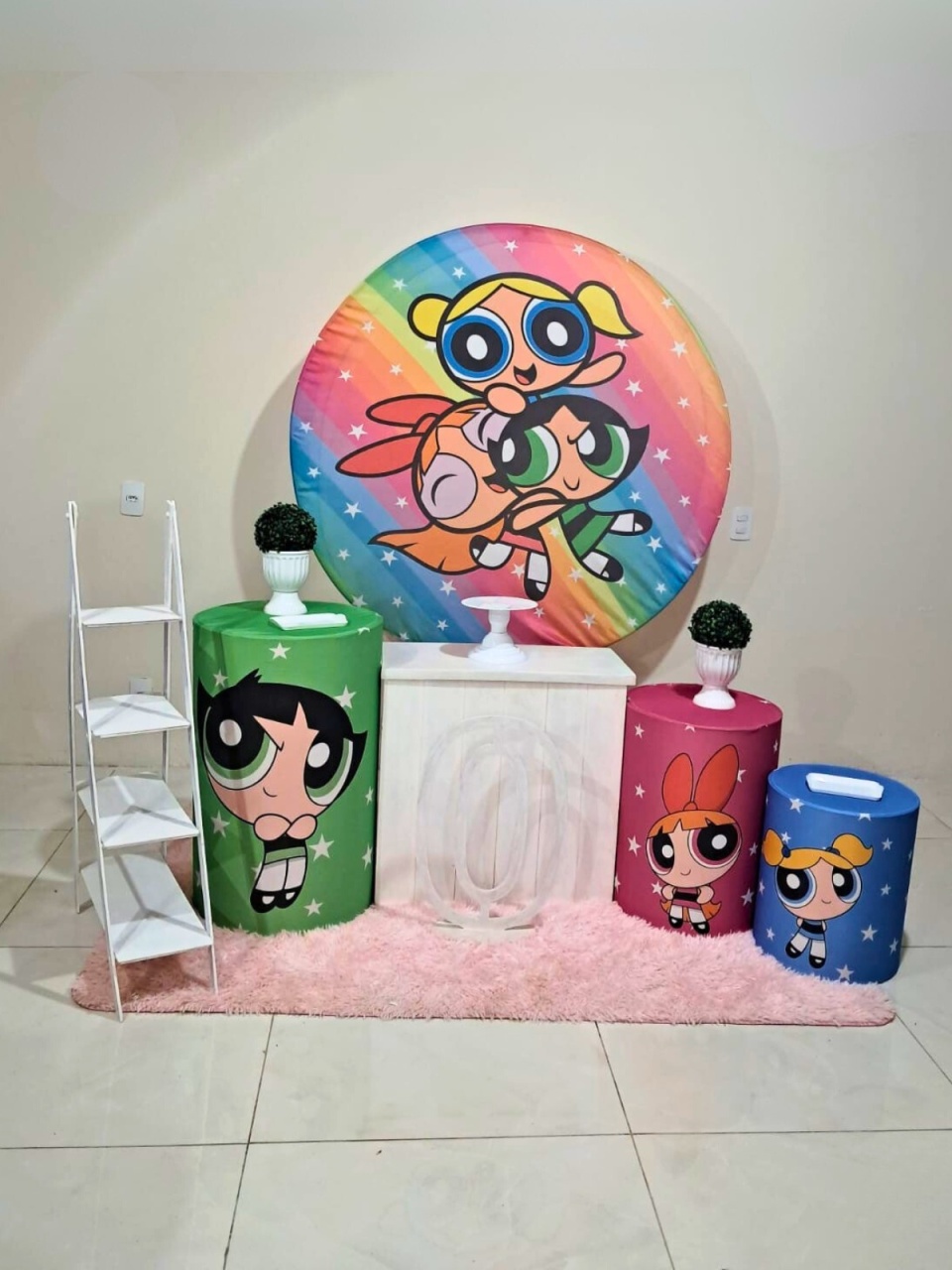 Kit Meninas Super Poderosas - Luxo - comdecoracaofestas