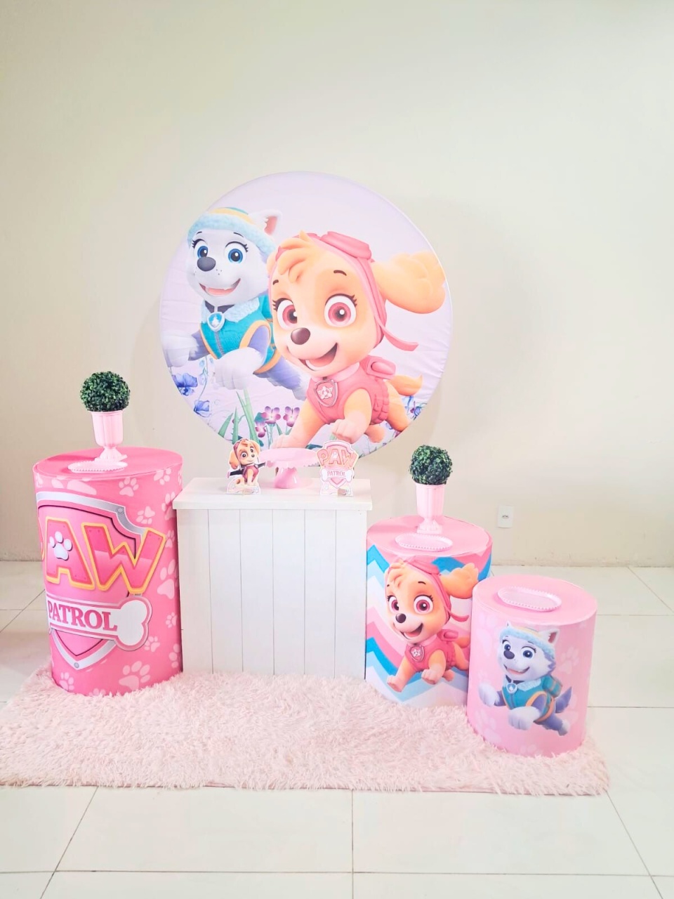 Kit Patrulha Canina - Menina - Essencial - comdecoracaofestas