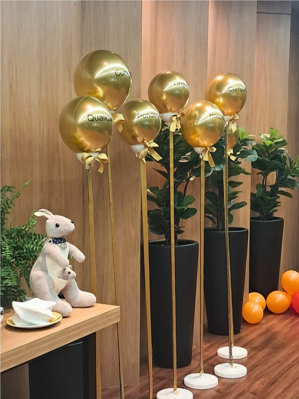 Balão Suspensos Com Suporte - comdecoracaofestas