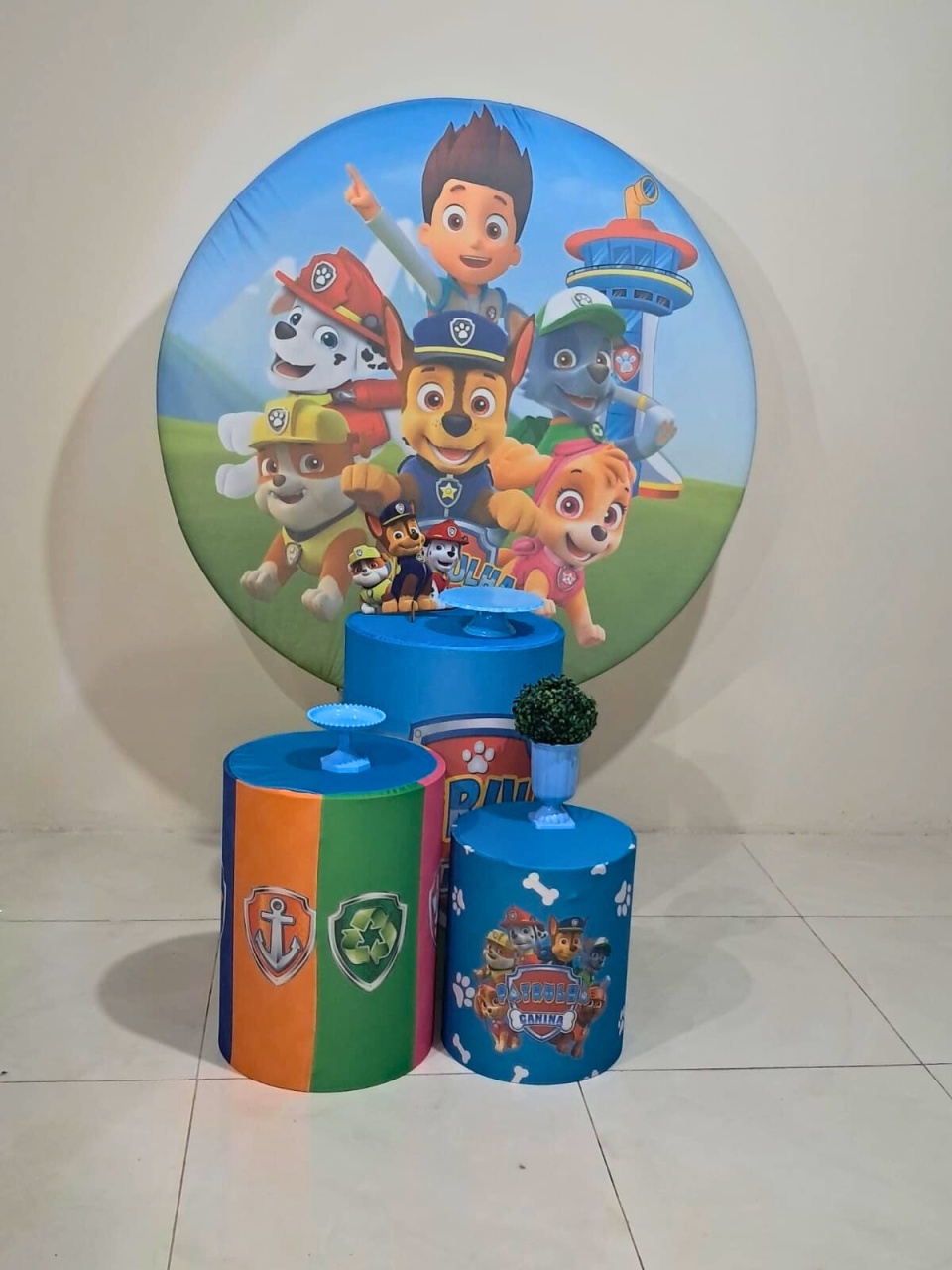 Kit Patrulha Canina - Menino - Básico  - comdecoracaofestas