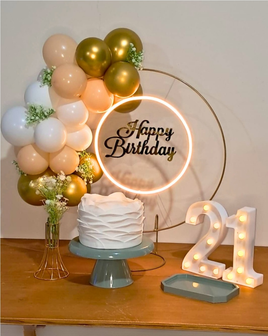 Mini Kit Happy Birthday - Luxo - comdecoracaofestas