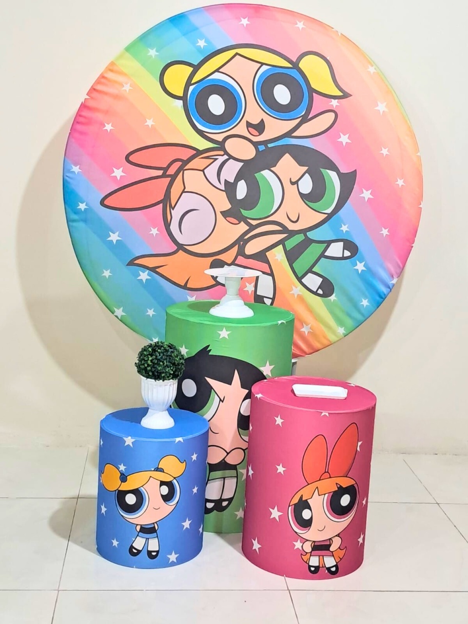 Kit Meninas Super Poderosas - Básico - comdecoracaofestas