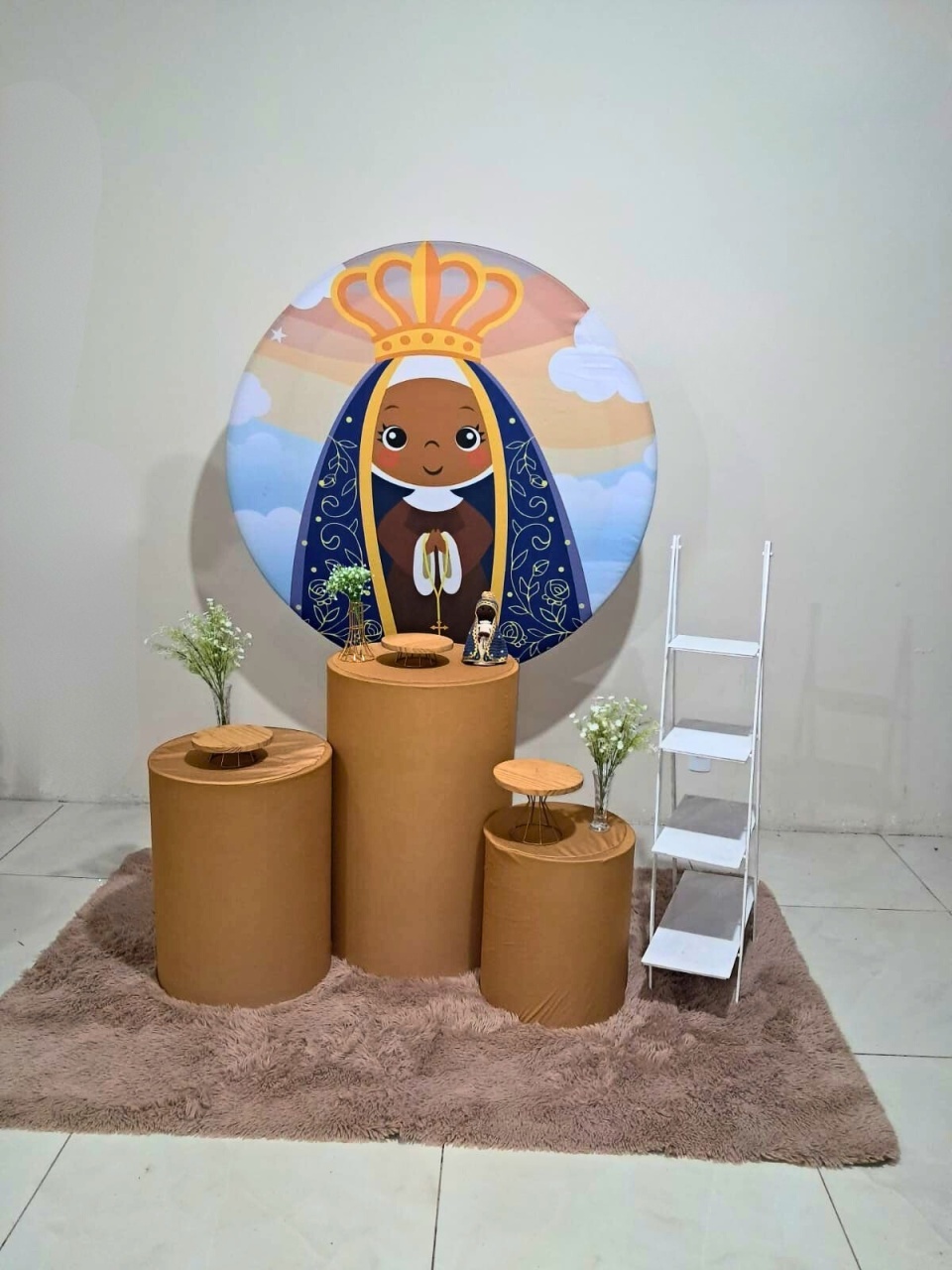 Kit Nossa Senhora  - Luxo - comdecoracaofestas