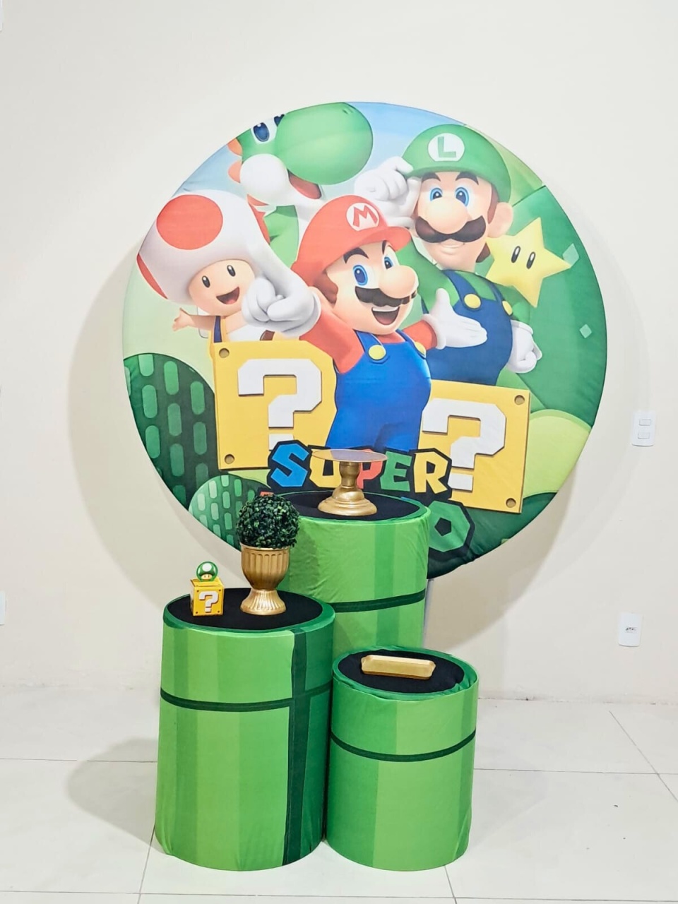 Kit Super Mario - Básico - comdecoracaofestas