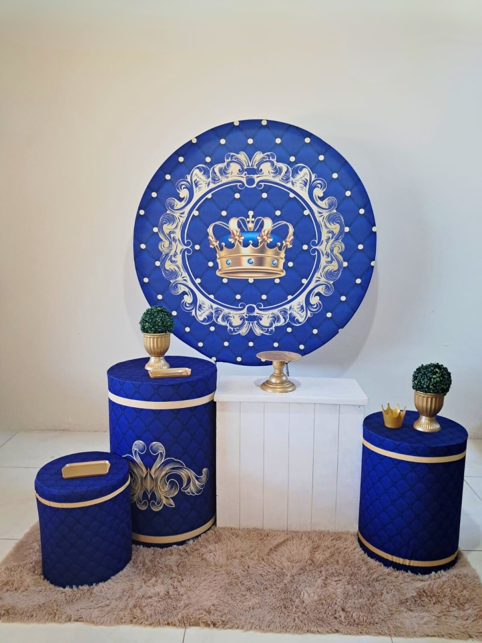 Kit Principe Azul - Essencial - comdecoracaofestas