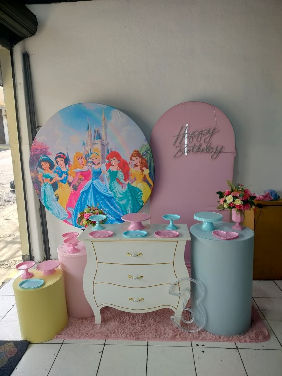 Festa Diamante Princesas V2 - Thaís Rodrigues Severiano Laginestra